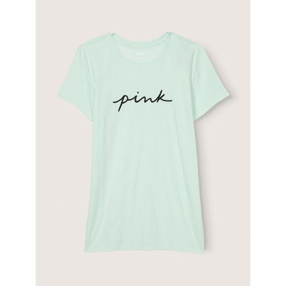Victoria's Secret PINK SHORT SLEEVE PERFECT T-SHIRT - Picture 3 of 3